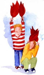 Illustration zum Herbst