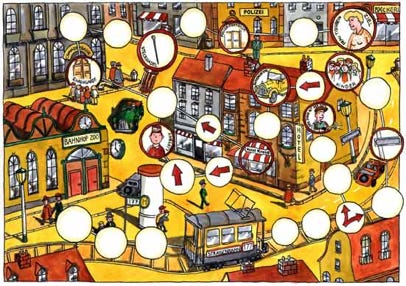 Spielplan für den Deutschunterricht
